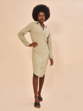 Charger l'image dans la galerie, Image 02: Uv Line Chemise Shirtdress Copenhagen Mescla Areia Upf50+
