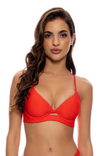 Charger l'image dans la galerie, Gallery: Luli Fama Haut Top Underwire Hot Tropics Red
