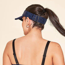 Charger l'image dans la galerie, Model Back: Uv Line Visière Elastic Visor Navy Blue Upf50+
