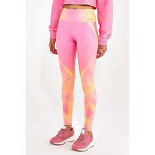 Charger l'image dans la galerie, Model Front: Alto Giro Fitness Bas Legging Madagascar Sunset Sunset Vibes
