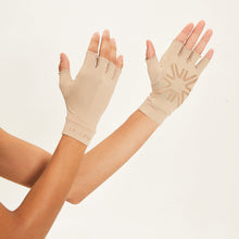 Charger l'image dans la galerie, Image 06: Uv Line Gants Short Gloves Uni Beige Upf50+

