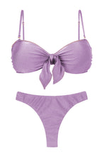 Charger l'image dans la galerie, Product Front: Rio De Sol Ensemble Set Shimmer-Harmonia Bandeau-Knot Nice-Fio
