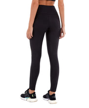 Charger l'image dans la galerie, Model Back: Alto Giro Fitness Bas Legging Velocity Com Fusao Preto
