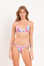 Charger l'image dans la galerie, Model Front: Rio De Sol Bas Bottom Splash Cheeky-Tie
