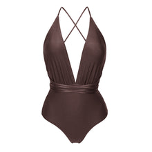 Charger l'image dans la galerie, Product Front: Rio De Sol Une Pièce Shimmer-Coffee New Vegas
