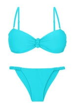 Charger l'image dans la galerie, Product Front: Rio De Sol Ensemble Set Miami Bandeau-Crispy Cheeky-Crispy
