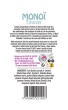 Charger l'image dans la galerie, Product Back: Tevi Monoi Oils Monoi Gourmand Tipanier 120Ml
