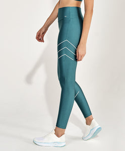 Legging Atlanta Fitas Refletivas Verde Strong