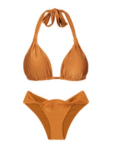 Charger l'image dans la galerie, Product Front: Rio De Sol Ensemble Set Shimmer-Nocciola Mel

