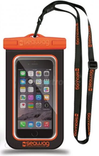 Charger l'image dans la galerie, Model Front: Seawag Sac De Plage Seawag Black &amp; Orange Waterproof Case 5.7
