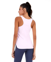 Charger l'image dans la galerie, Model Back: Alto Giro Fitness Haut Regata Skin Fit Inspiracionais Rosa Soft

