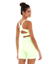 Charger l'image dans la galerie, Image 04: Alto Giro Fitness Haut Top Blackout Sustentacao E Silk Amarelinho Lime
