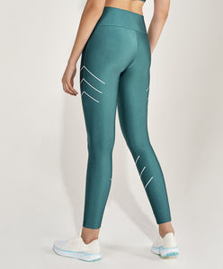 Legging Atlanta Fitas Refletivas Verde Strong