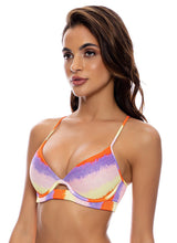 Charger l'image dans la galerie, Image 04: Luli Fama Haut Top Underwire Miami Sunsets
