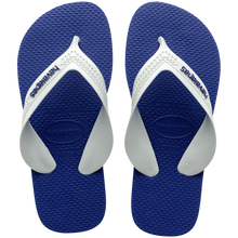 Charger l'image dans la galerie, Model Front: Havaianas Tongs Havaianas Kids Max Preto/Azul Naval
