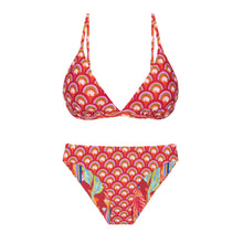 Charger l'image dans la galerie, Product Front: Rio De Sol Ensemble Set Floral-Scales Tri-Fixo Essential-Comfy
