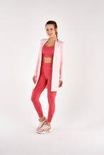 Charger l'image dans la galerie, Image 02: Alto Giro Fitness Haut Cardigan Rib Santorini Rosa Respire

