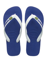 Charger l'image dans la galerie, Product Front: Havaianas Tongs Brasil Logo Marine Blue
