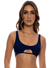 Charger l'image dans la galerie, Image 02: Luli Fama Haut Top Scoop Lux Midnight Blue

