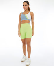 Charger l'image dans la galerie, Image 08: Alto Giro Fitness Bas Bermuda Hyper Elastico Costas Verde Sharp
