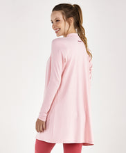 Charger l&#39;image dans la galerie, Model Back: Alto Giro Fitness Haut Cardigan Rib Santorini Rosa Respire
