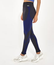 Charger l&#39;image dans la galerie, Image 02: Alto Giro Fitness Bas Legging Sem Costura Emana Bicolor Preto
