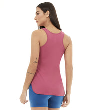 Charger l&#39;image dans la galerie, Model Back: Alto Giro Fitness Haut Regata Skin Fit Alongada Roxo Reset
