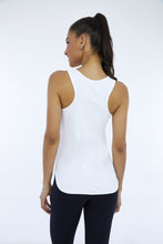 Charger l&#39;image dans la galerie, Model Back: Alto Giro Fitness Haut Regata Skin Fit Inspiracional Branco Optico
