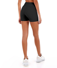 Charger l&#39;image dans la galerie, Model Back: Alto Giro Fitness Bas Shorts Blackout Soft Preto
