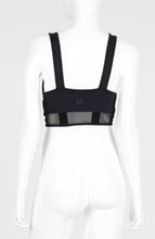 Charger l&#39;image dans la galerie, Model Back: Alto Giro Fitness Haut Top Light Transparencia Preto
