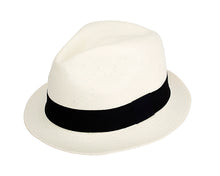 Charger l&#39;image dans la galerie, Product Front: De Punta En Blanco Chapeau Panama Adrien Blanco
