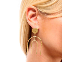 Charger l&#39;image dans la galerie, Earrings Kaldera Gold Hipenema
