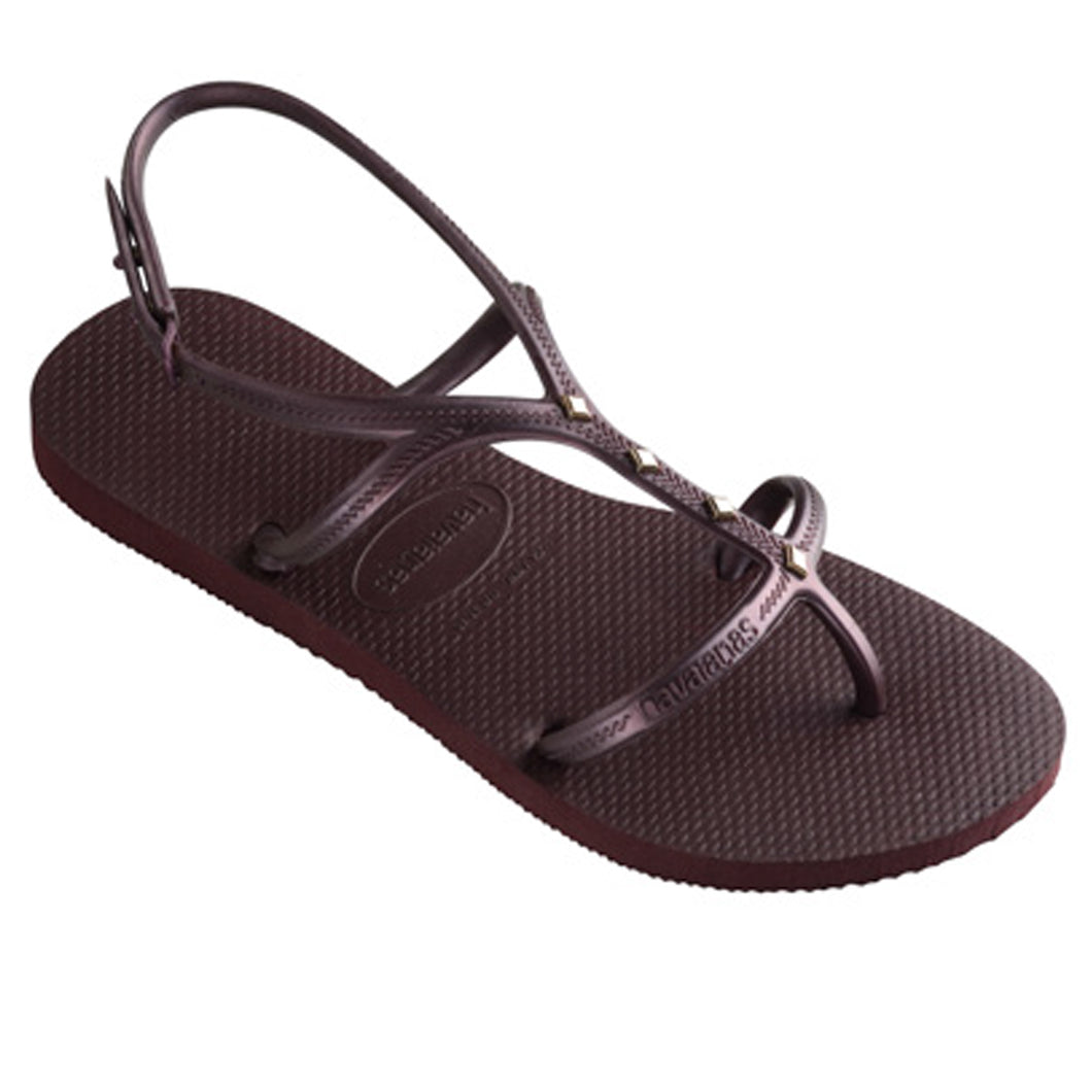 Product Front: Havaianas Tongs Allure Maxi Grape Wine