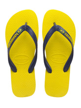 Charger l&#39;image dans la galerie, Product Front: Havaianas Tongs Brasil Logo Citrus Yellow
