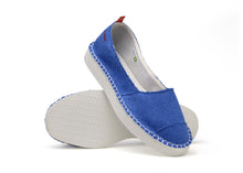Charger l&#39;image dans la galerie, Model Front: Havaianas Espadrille Havaianas Origine Flatform Up Ii Blue Star
