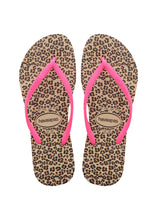 Charger l&#39;image dans la galerie, Image 04: Havaianas Tongs Havaianas Slim Animals Sandgrey/Pink
