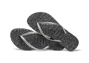 Image 04: Havaianas Tongs Havaianas Slim Animals Steel Grey