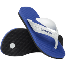 Charger l&#39;image dans la galerie, Havaianas Kids Max Preto/Azul Naval
