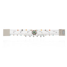 Charger l&#39;image dans la galerie, Product Back: Hipanema Bracelet Cuff Goldville Silver Hipanema
