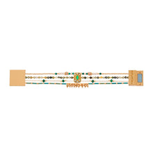 Charger l&#39;image dans la galerie, Image 03: Hipanema Bracelet Cuff Karmelia Green Hipenema
