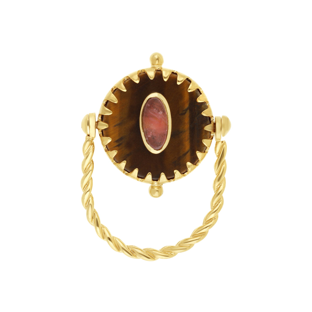 Model Front: Hipanema Bague Miamor Amber Hipanema