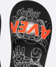 Charger l&#39;image dans la galerie, Image 02: Ipanema Tongs Ipanema Avengers Slide Preto Cinza Laranja
