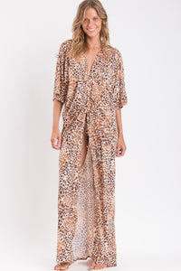 Leopard Long Dress