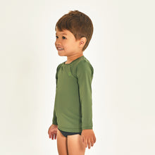 Charger l&#39;image dans la galerie, Longsleeve Baby Verde Militar UPF50+
