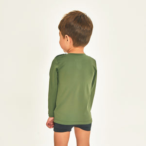 Longsleeve Baby Verde Militar UPF50+