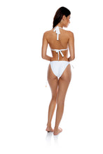 Charger l&#39;image dans la galerie, Model Back: Luli Fama Bas Bottom Halter Full White
