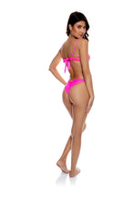 Charger l&#39;image dans la galerie, Model Back: Luli Fama Ensemble Sequins Multi Pink
