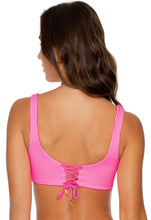 Charger l&#39;image dans la galerie, Model Back: Luli Fama Haut Top Tank Barbie Pink Luli Babe
