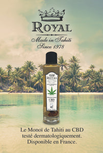 Monoi Royal Cb Glass Bottle
