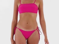 Charger et lire la vidéo dans la visionneuse de la Galerie, Video: Rio De Sol Bas Bottom Amaranto Ibiza-Comfy
